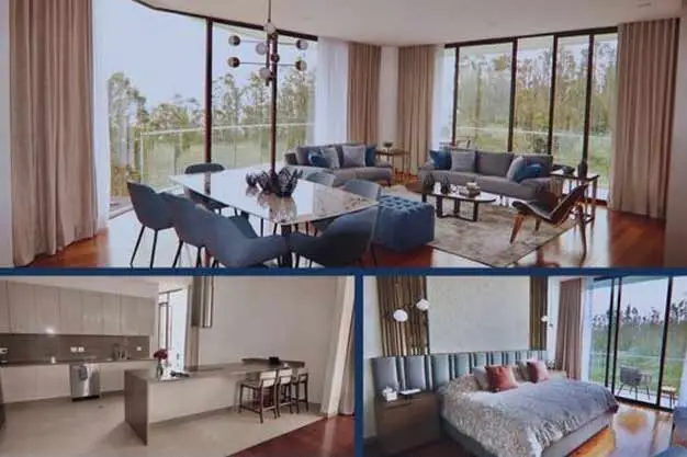 Departamento modelo de un proyecto inmobiliario en preventa